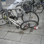 Bicicletas mutiladas, en Plaça del Sortidor 1