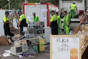 ESPAÑA CRISIS PROTESTAS